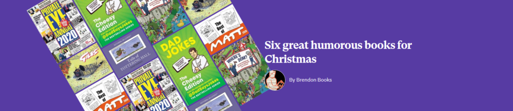 Six humorous books for Christmas
